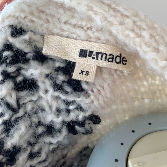 LA Made Wool Blend Tassel Cardigan - Picture 4 of 4